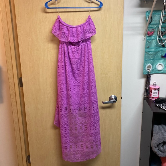 Strapless high low dress - Picture 2 of 2